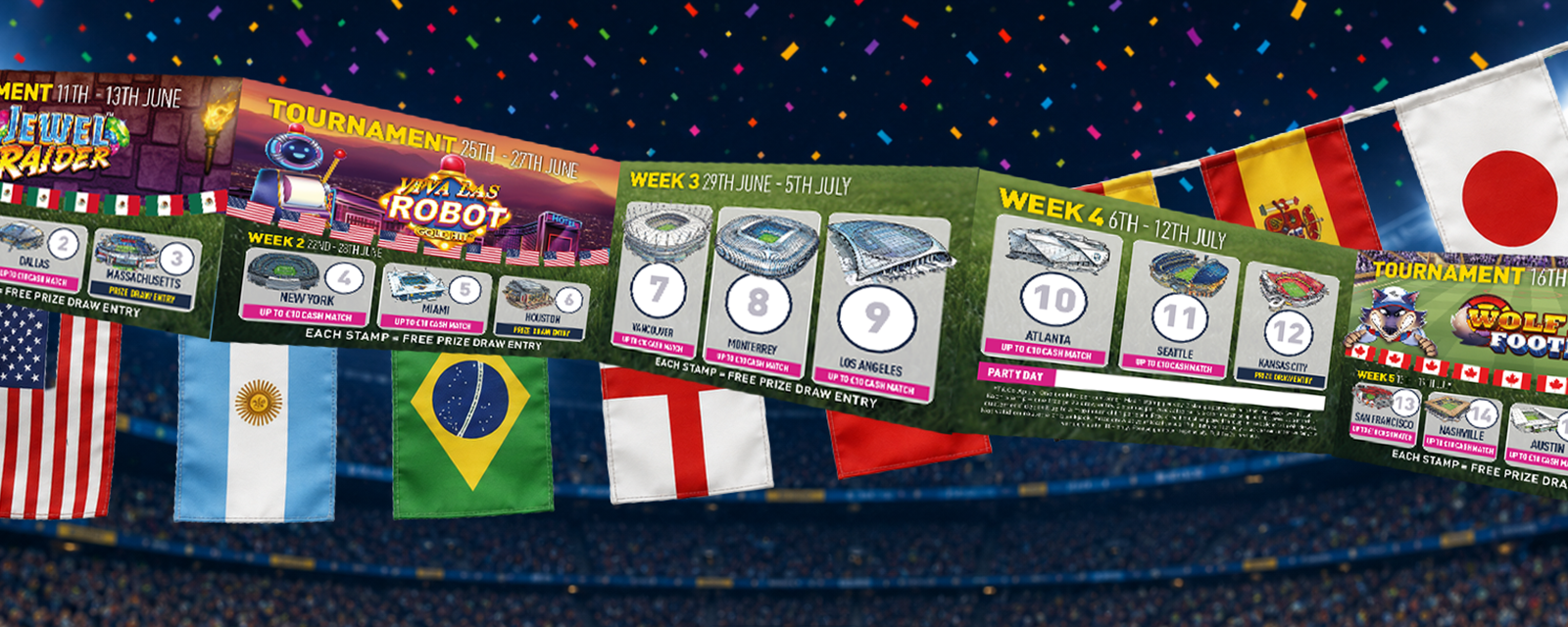 Free Admiral Cup stamper card